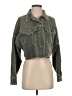 Hyfve Green Denim Jacket Size S - photo 1