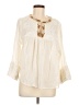 FRYE Ivory 3/4 Sleeve Blouse Size M - photo 1
