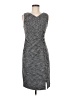 DKNY Tweed Gray Cocktail Dress Size 6 - photo 1