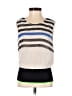 Diesel 100% Polyester Ivory Sleeveless Blouse Size XXS - photo 1
