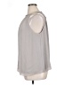 H&M 100% Polyester Gray Sleeveless Blouse Size XL - photo 5