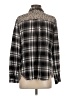 Hem & Thread Plaid Gray Long Sleeve Button-Down Shirt Size S - photo 2