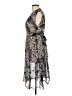 Mixit 100% Polyester Paisley Gray Cocktail Dress Size 12 - photo 5