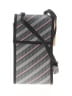 Thom Browne Stripes Gray Phone Case with Flap One size - photo 1