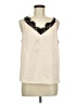Shein 100% Polyester Ivory Sleeveless Blouse Size 8 - 10 - photo 1