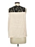 Shein 100% Polyester Ivory Sleeveless Blouse Size 8 - 10 - photo 2