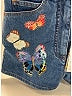 Valentino Graphic Blue Denim Shorts Size 24 waist - photo 8