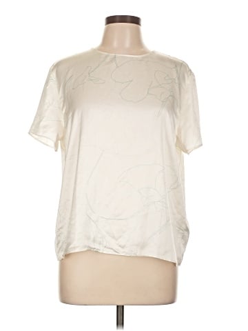 Calvin Klein Short Sleeve Blouse (view 1)
