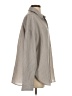 Zara Stripes Gray Long Sleeve Button-Down Shirt Size S - photo 4