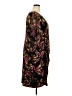 Connected Apparel Print Brown Cocktail Dress Size 24W - photo 4
