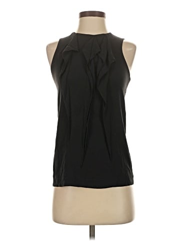 Vince. Sleeveless Silk Top (view 1)