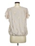 Wallis 100% Polyester Gray Short Sleeve Blouse Size M - photo 2