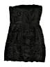 Topshop 100% Polyester Black Cocktail Dress Size 2 - photo 2