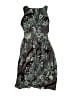 BGN Paisley Gray Purple Cocktail Dress Size 2 - photo 2