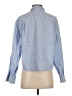 Jason Wu Polka Dots Blue Long Sleeve Blouse Size XS - photo 2