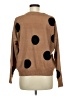 T Tahari Polka Dots Brown Pullover Sweater Size M - photo 2