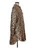 Unbranded 100% Viscose Animal Print Brown Kimono Size M - photo 4