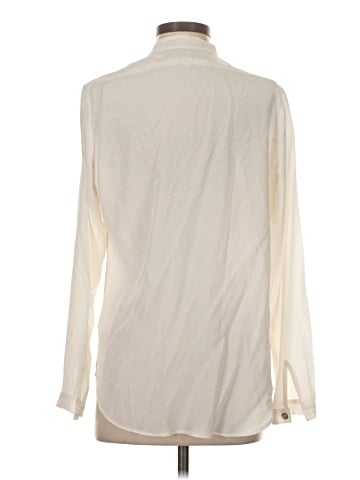Fifteen Twenty Long Sleeve Silk Top (view 2)