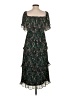 Lulus 100% Polyester Green Casual Dress Size S - photo 2