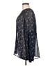 Vince. 100% Silk Gray Long Sleeve Silk Top Size M - photo 5