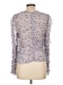 Zara Gray Long Sleeve Blouse Size L - photo 2