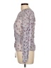 Zara Gray Long Sleeve Blouse Size L - photo 5