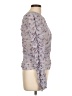 Zara Gray Long Sleeve Blouse Size L - photo 4