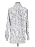 Ann Taylor Polka Dots White Long Sleeve Blouse Size XS - photo 2