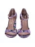J.Crew Floral Purple Heels Size 8 - photo 2