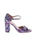 J.Crew Floral Purple Heels Size 8 - photo 1