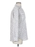 Ann Taylor Polka Dots White Long Sleeve Blouse Size XS - photo 4