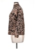 Tahari Animal Print Brown Turtleneck Sweater Size XL - photo 5