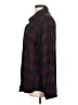 Rails 100% Rayon Plaid Burgundy Long Sleeve Button-Down Shirt Size M - photo 5