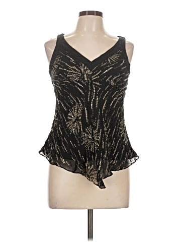 Alfani Sleeveless Silk Top (view 1)