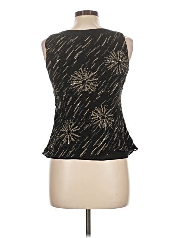 Alfani Sleeveless Silk Top (view 2)