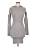 Zara Gray Casual Dress Size L - photo 1