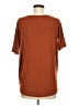 Left Coast by Dolan Brown Short Sleeve Top Size M - photo 2