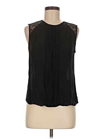 Classiques Entier Sleeveless Silk Top (view 1)