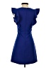 French Connection Solid Blue Cocktail Dress Size 2 - photo 2