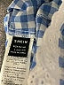Shein Checkered-gingham Blue Casual Dress Size L - photo 7