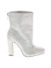Azalea Wang Silver Boots Size 7 - photo 1
