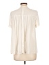 Zara Basic Ivory Short Sleeve Blouse Size L - photo 2