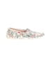 TOMS Print White Red Flats Size 8 1/2 - photo 1