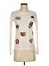 Oh MG! Ivory Long Sleeve T-Shirt Size XS - photo 1