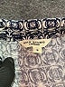 Max Studio Print Blue 3/4 Sleeve Button-Down Shirt Size S - photo 7
