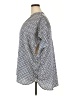 Lane Bryant 100% Polyester Polka Dots Silver Kimono Size 26 - 28 Plus - photo 5