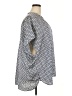 Lane Bryant 100% Polyester Polka Dots Silver Kimono Size 26 - 28 Plus - photo 4