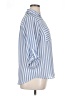 Iz Byer 100% Polyester Stripes Blue 3/4 Sleeve Blouse Size XL - photo 4