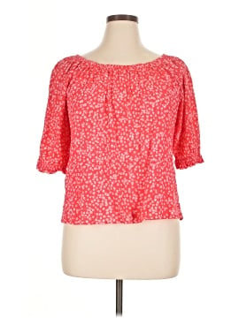 Ann Taylor LOFT Short Sleeve Blouse (view 1)
