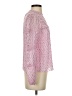 Lilly Pulitzer 100% Polyester Pink Long Sleeve Blouse Size XXS - photo 4